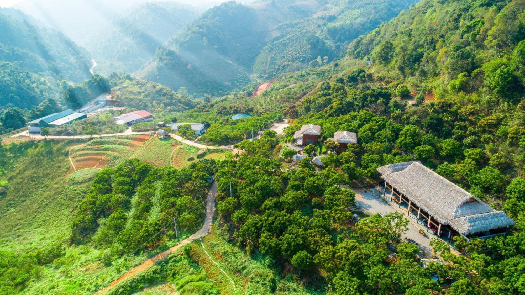 Muong Sang Farmstay Moc Chau Exterior foto